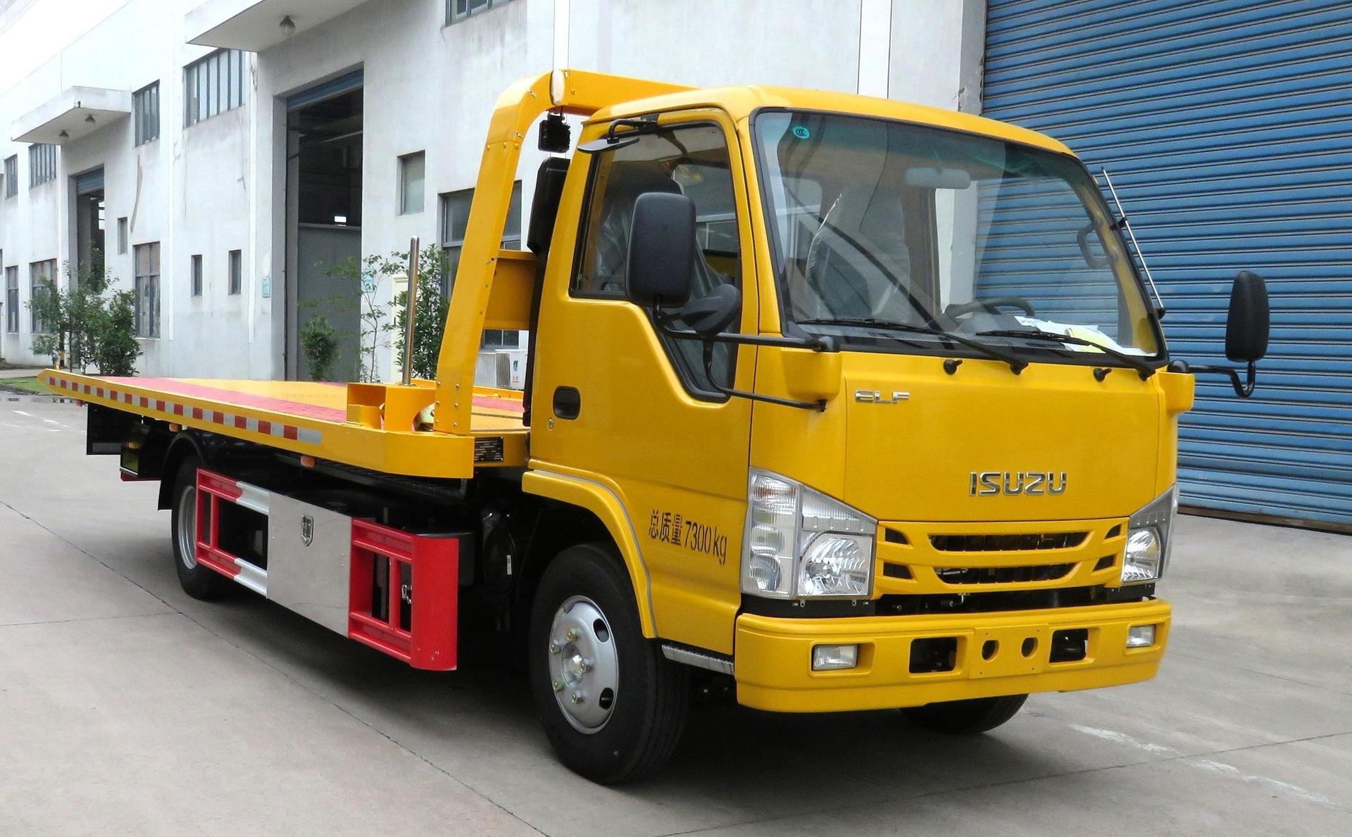 Wrecker truck (one tow two) — مركبة خاصة جديد